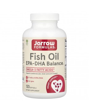 Jarrow Formulas, ЭПК-ДГК баланс, 120 капсул Jarrow Formulas, ЭПК-ДГК баланс, 120 капсул